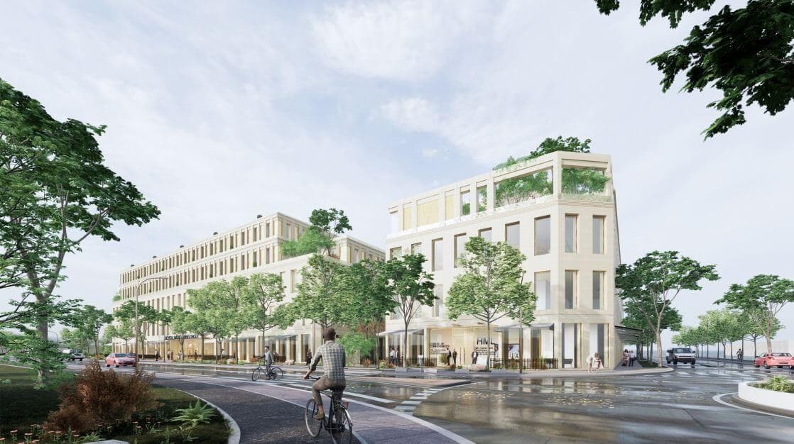 Nouvel Hôpital Marie Lannelongue — vue du projet
